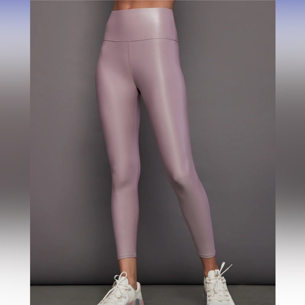 Carbon38 Takara Shine High Rise 7/8 Seafoam Lavender Leggings Medium